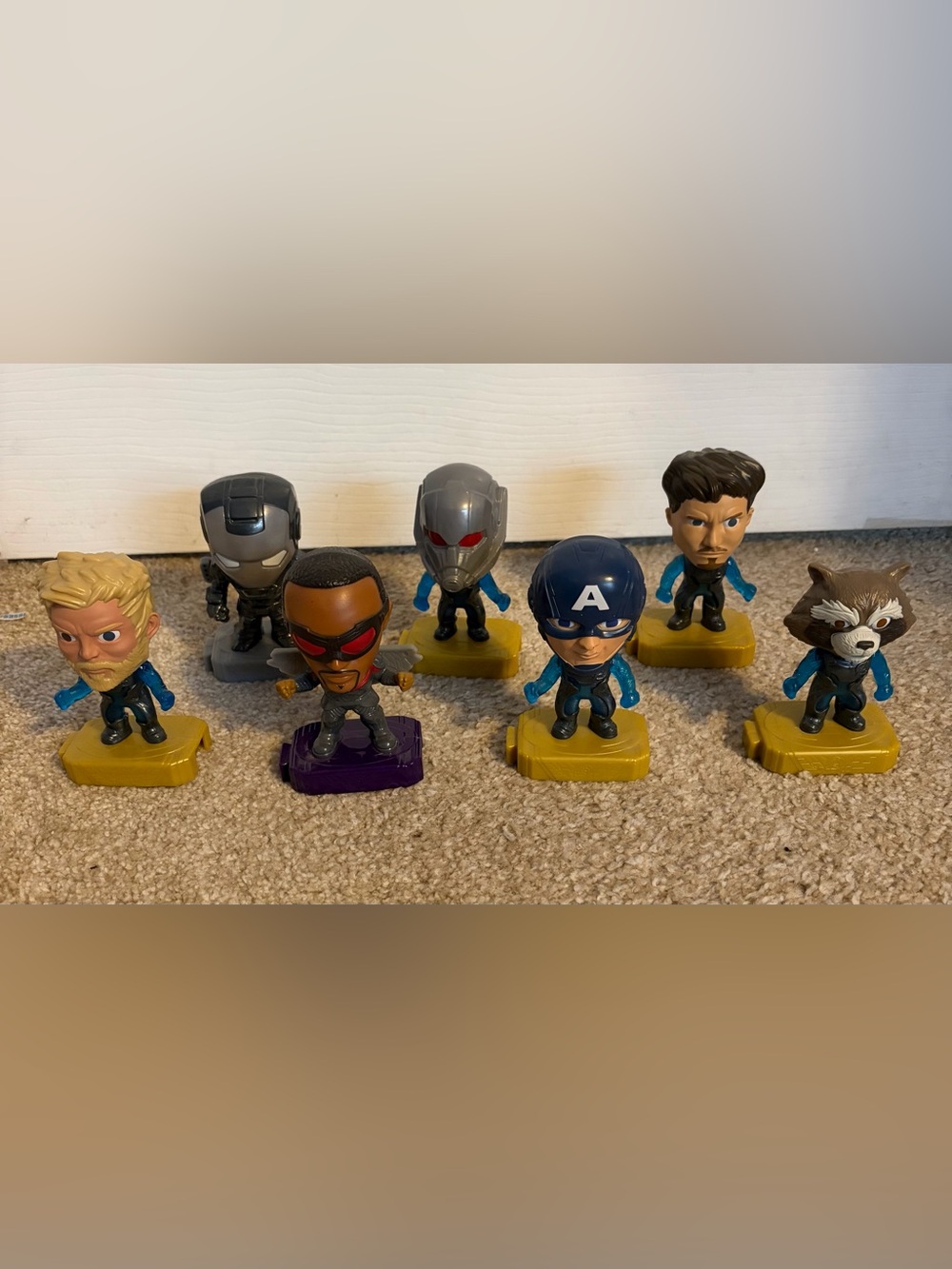 Marvel Avengers Endgame Superhero Action Figure McDonald's 2019 Happy Meal Toys